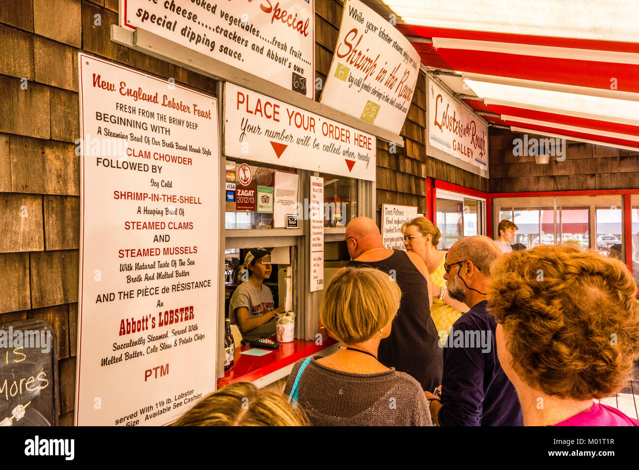 Abbott's Lobster In the Rough Noank, Connecticut, USA Stock Photo Alamy