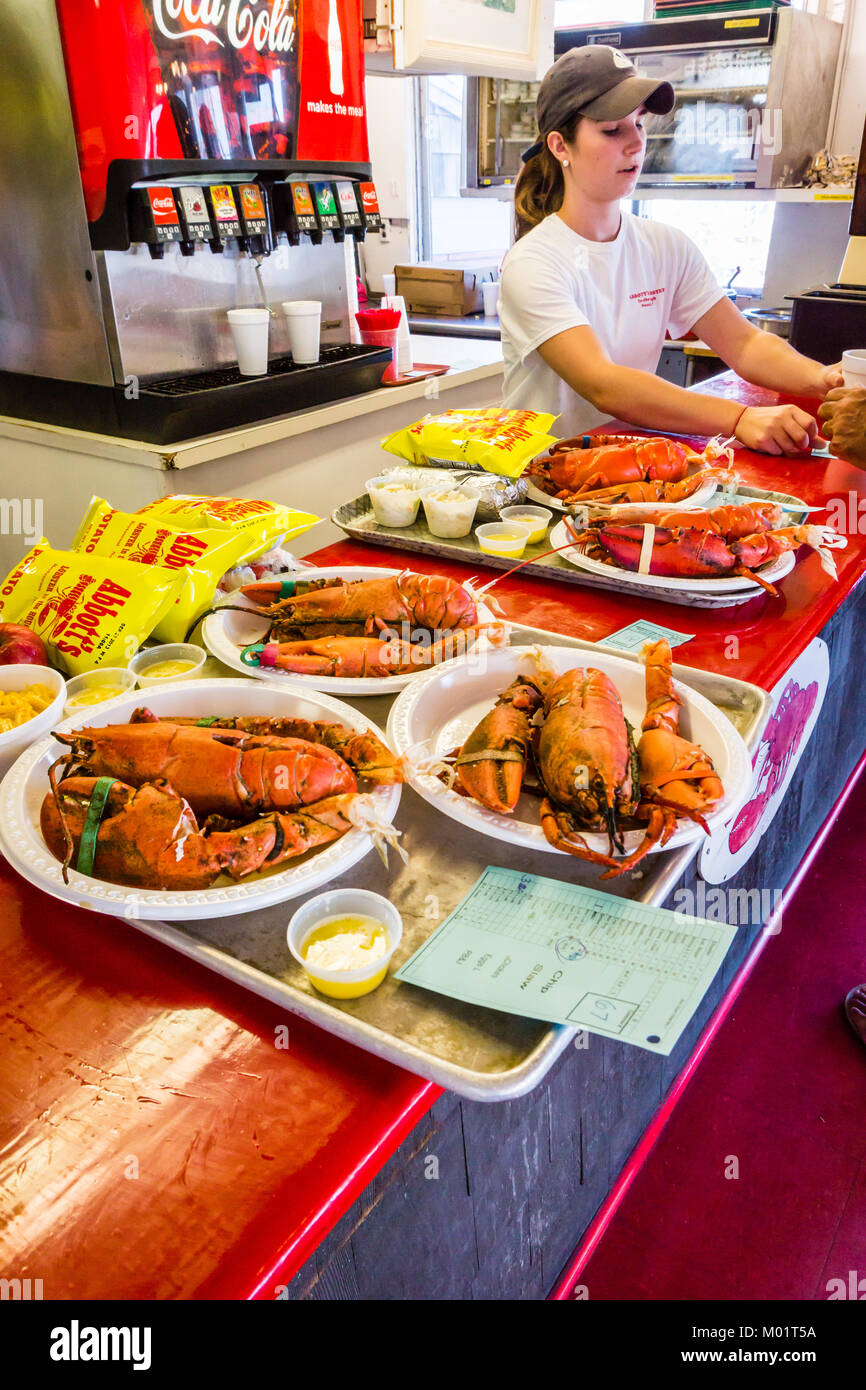 Abbott's Lobster In the Rough Noank, Connecticut, USA Stock Photo Alamy