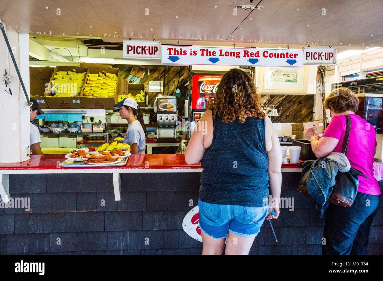 Abbott's Lobster In the Rough Noank, Connecticut, USA Stock Photo Alamy