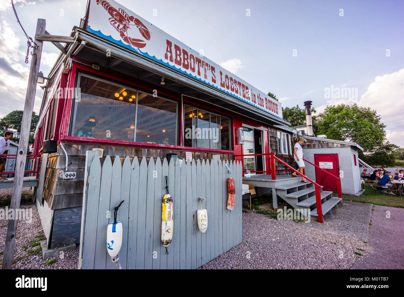 Abbott's Lobster In the Rough Noank, Connecticut, USA Stock Photo Alamy