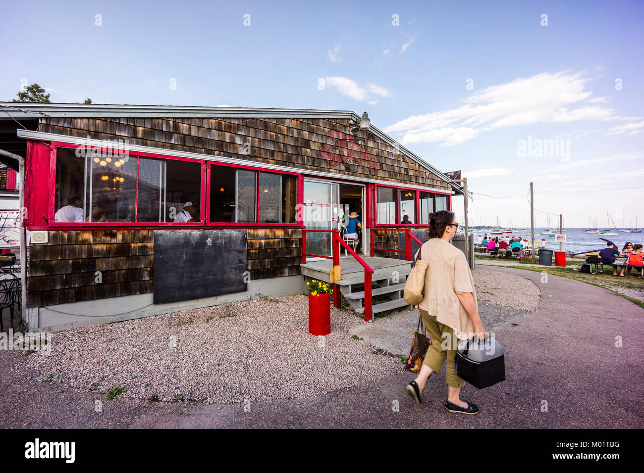 Abbott's Lobster In the Rough Noank, Connecticut, USA Stock Photo Alamy