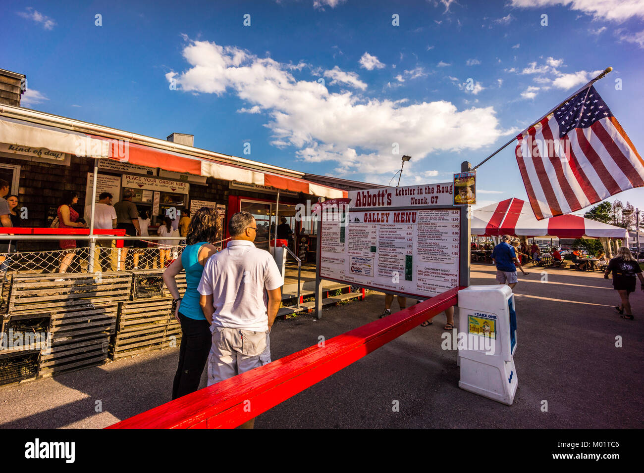 Abbott's Lobster In the Rough Noank, Connecticut, USA Stock Photo Alamy