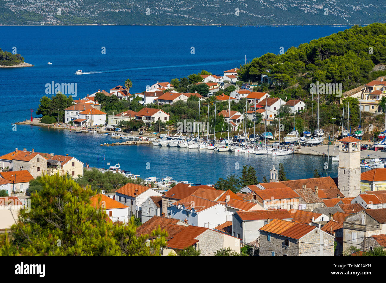 Summer on Island Iz, Croatia Stock Photo Alamy