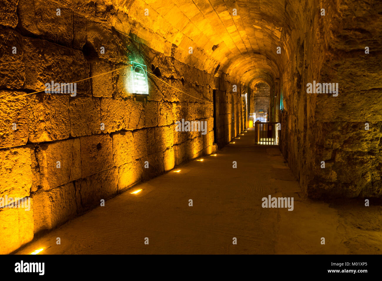 Jerusalem Hanukkah Western Wall Tunnels Tour, Israel Stock Photo Alamy