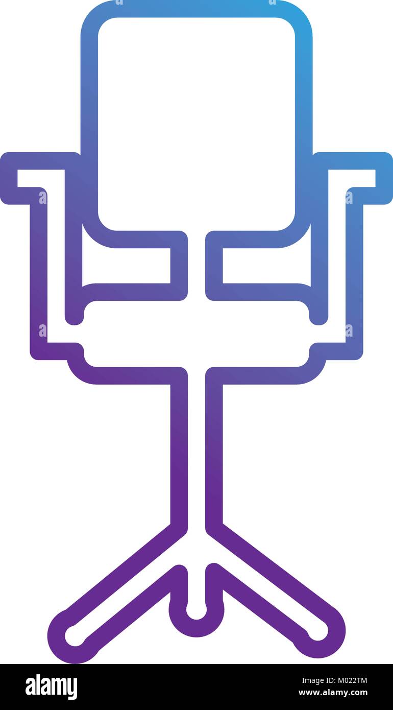 office chair isolated icon Stock Vector Image & Art - Alamy