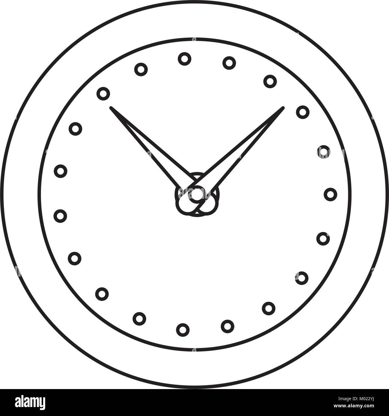 clock vector illustration Stock Vector Image & Art - Alamy
