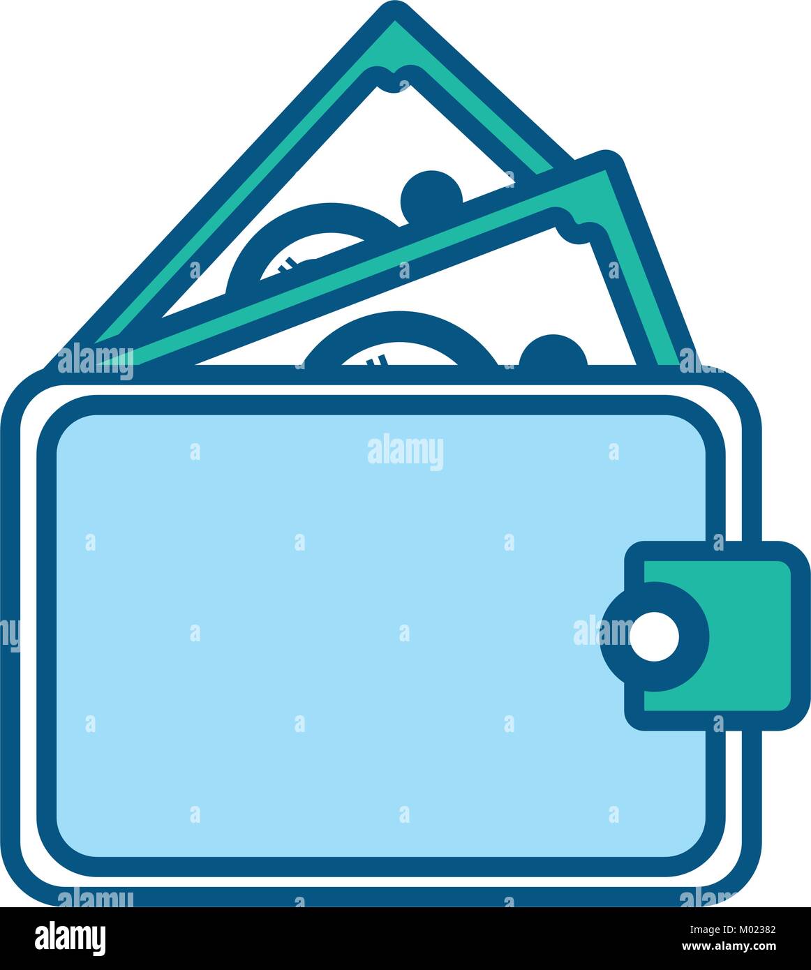 wallet vector illustration Stock Vector Image & Art - Alamy