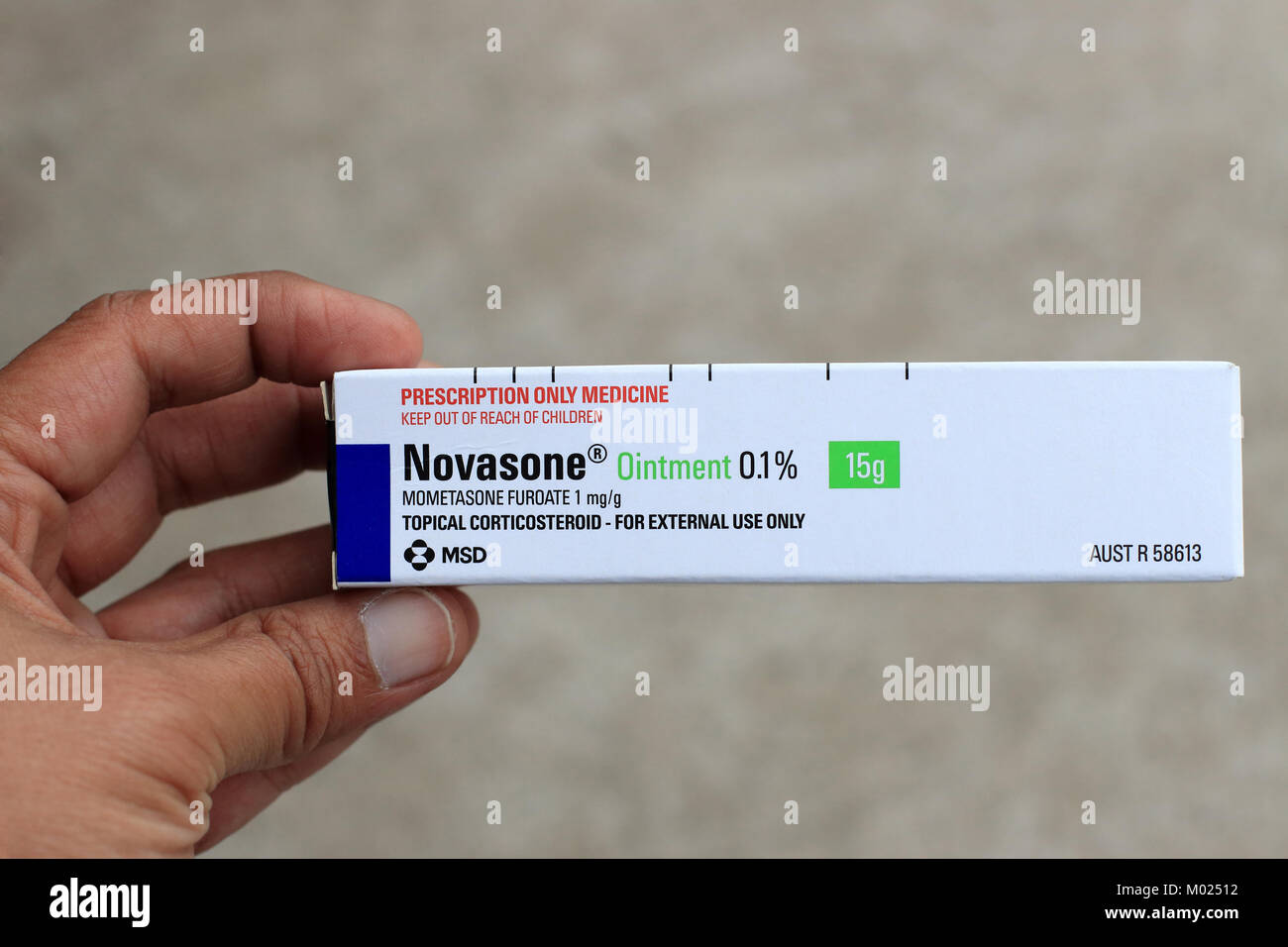 Novasone Ointment isolated Stock Photo 172151534 Alamy