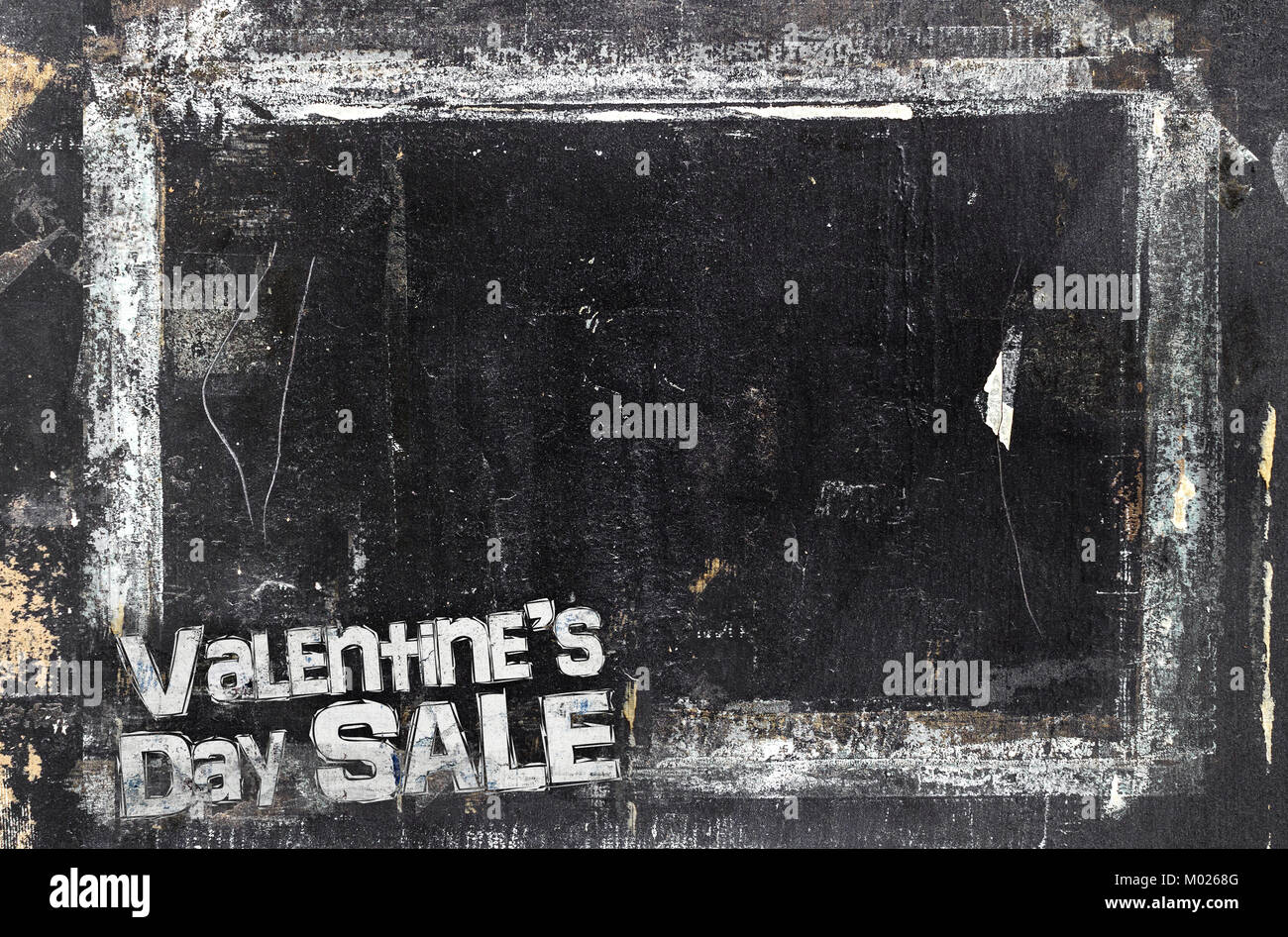 Download Valentine S Day Sale Chalkboard Background Weathered And Distressed Stock Photo Alamy PSD Mockup Templates
