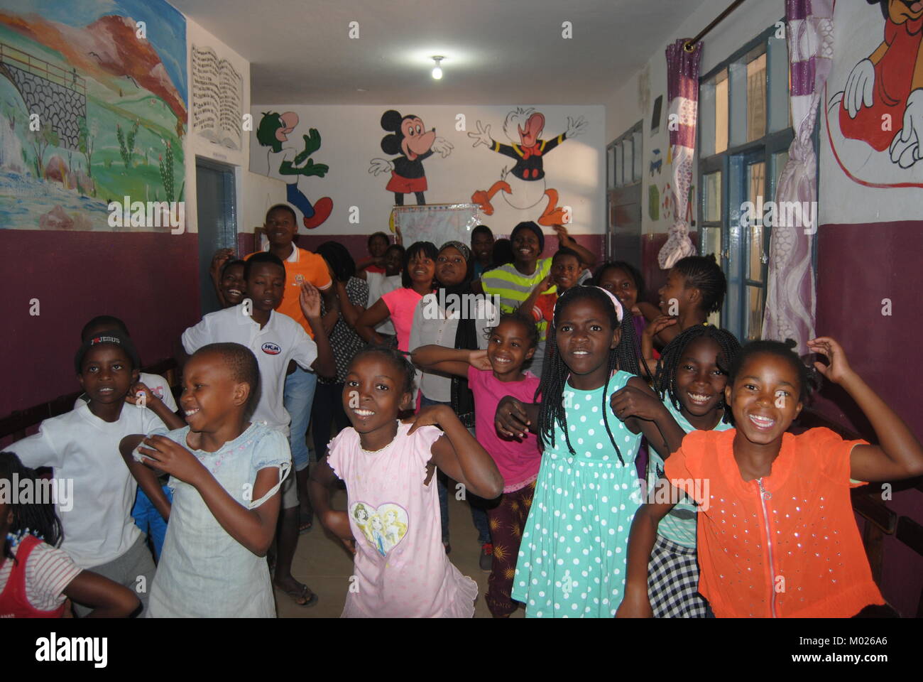 kids playing during the brake Stock Photo - Alamy