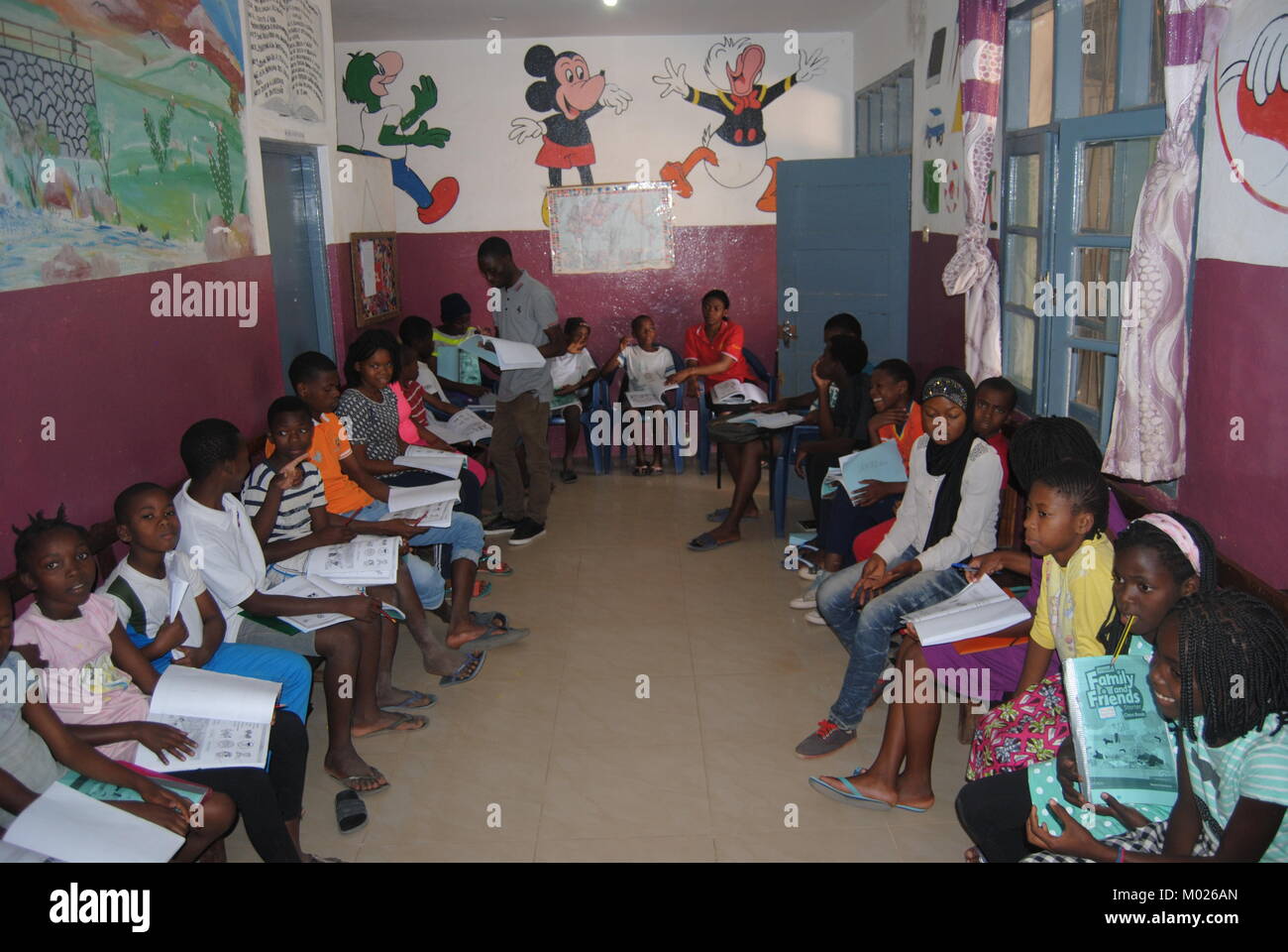 kids playing during the brake Stock Photo - Alamy