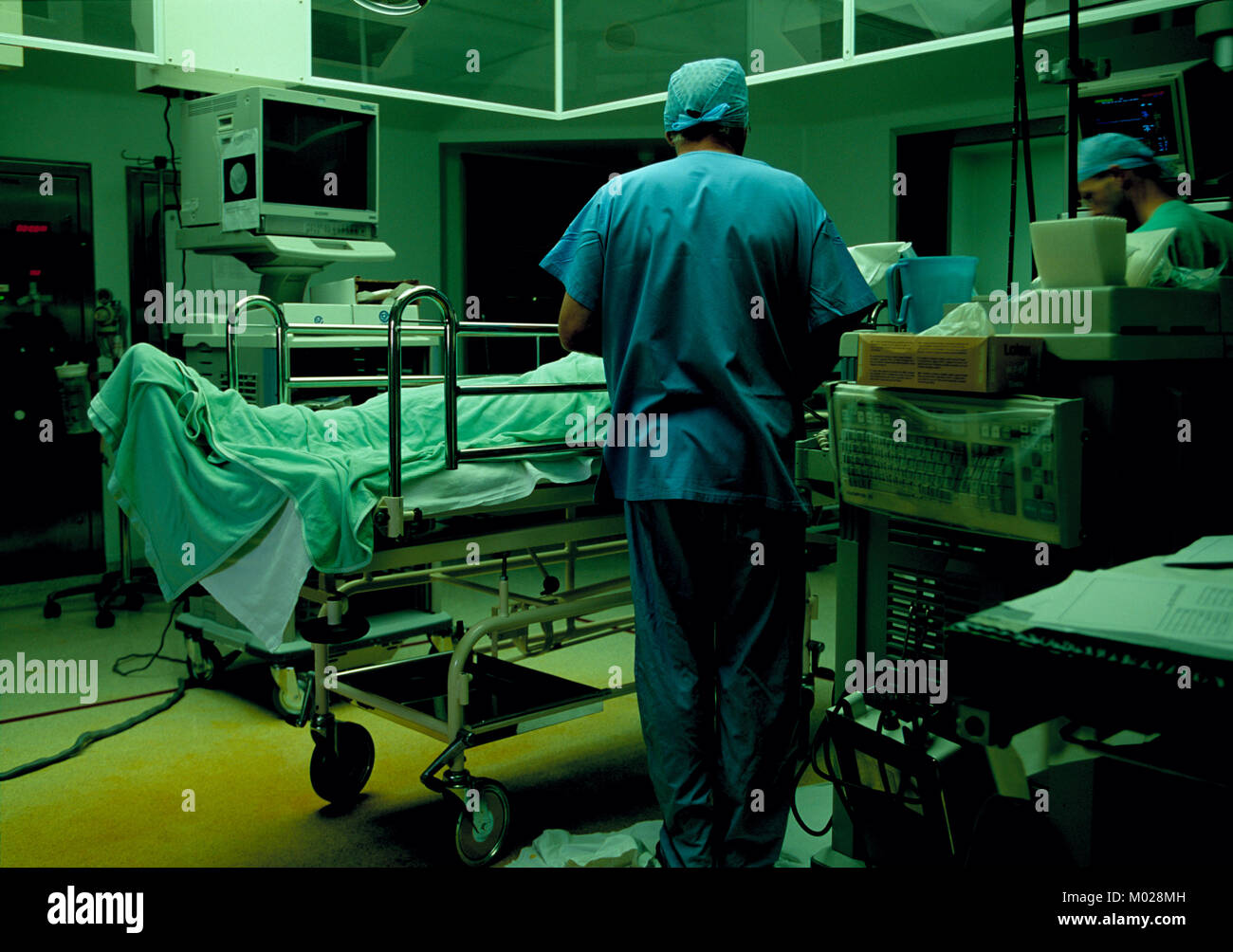 hospital operating theatre inside Stock Photo