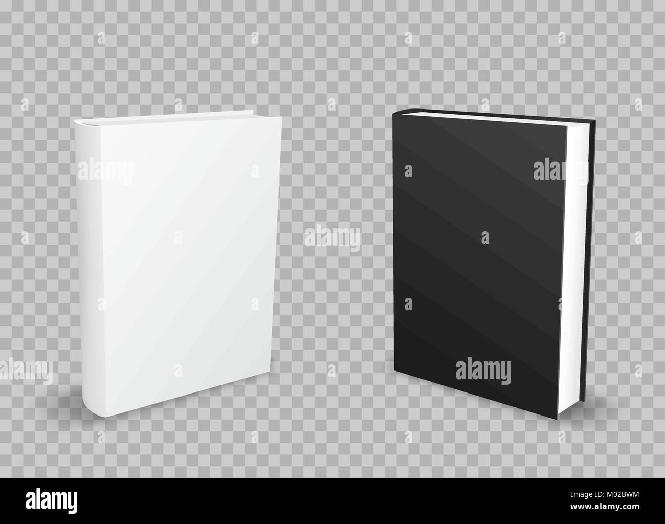 White and black books Stock Vector Images - Alamy