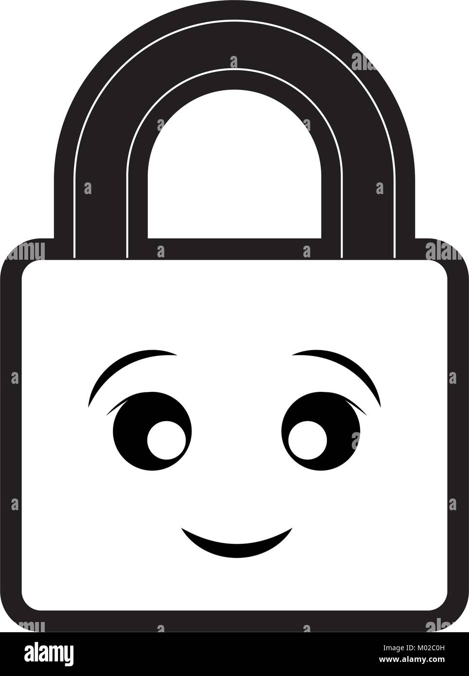 padlock vector illustration Stock Vector Image & Art - Alamy