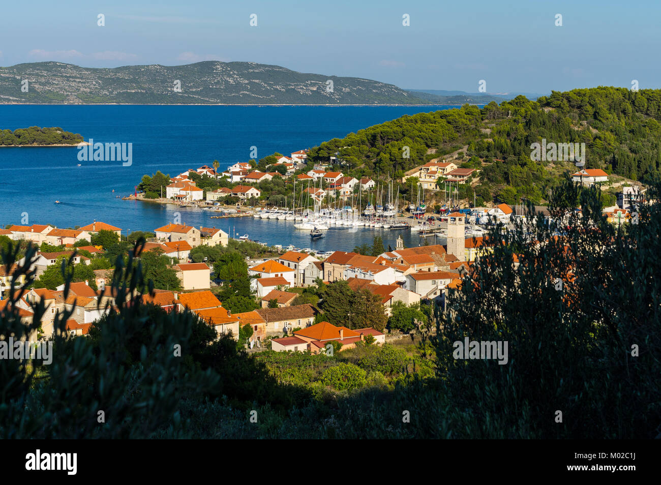 Summer on Island Iz, Croatia Stock Photo Alamy