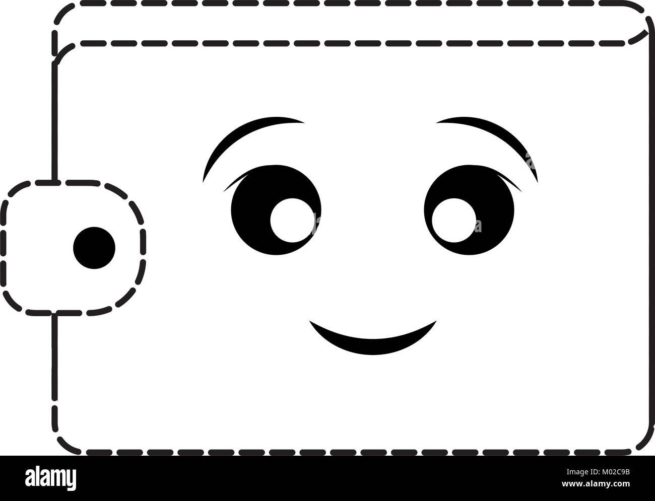 Kawaii money bill icon hi-res stock photography and images - Alamy