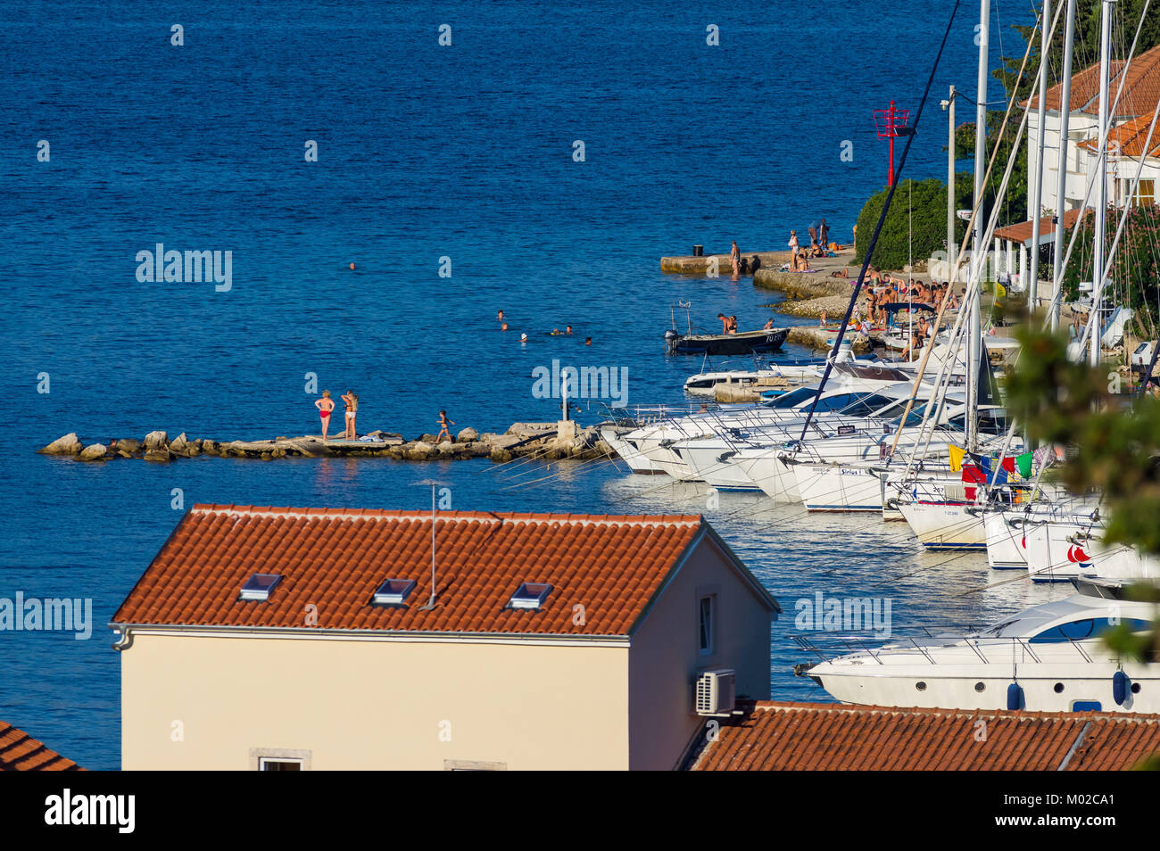 Summer on Island Iz, Croatia Stock Photo Alamy