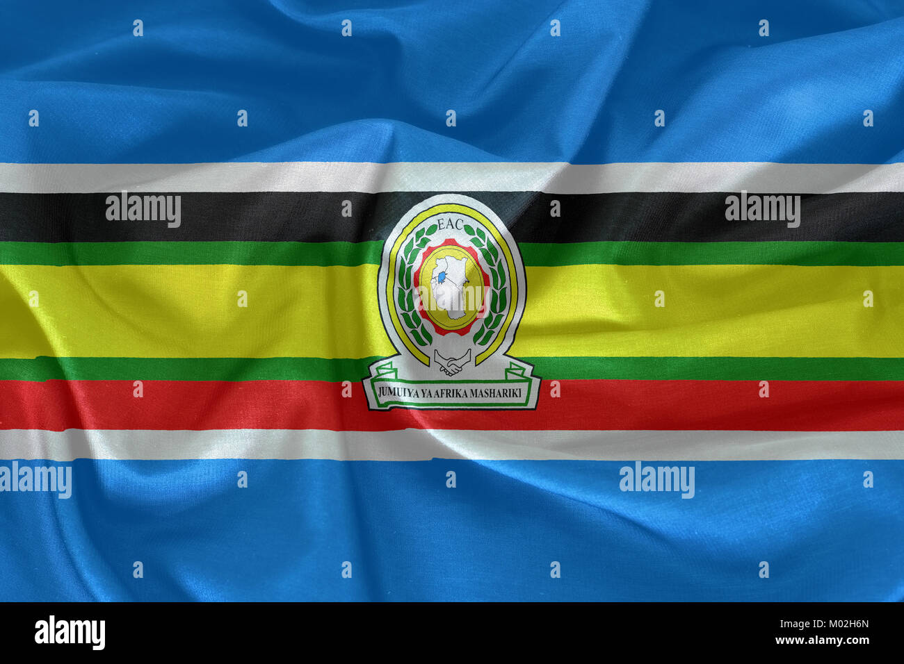 East african community flag hi-res stock photography and images - Alamy