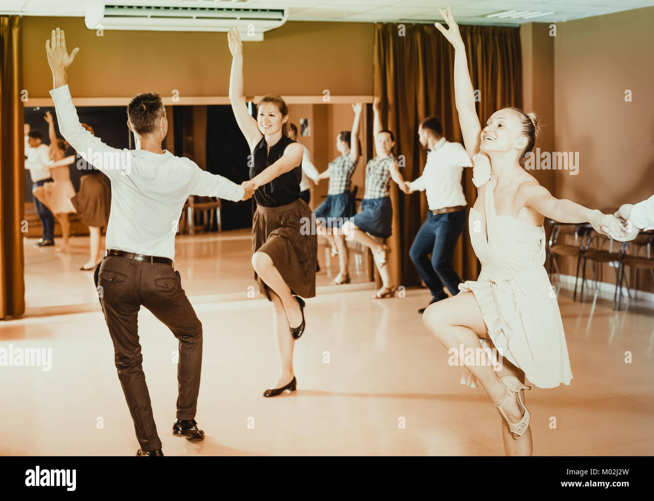 Lindy hop dance moves hi-res stock photography and images - Alamy