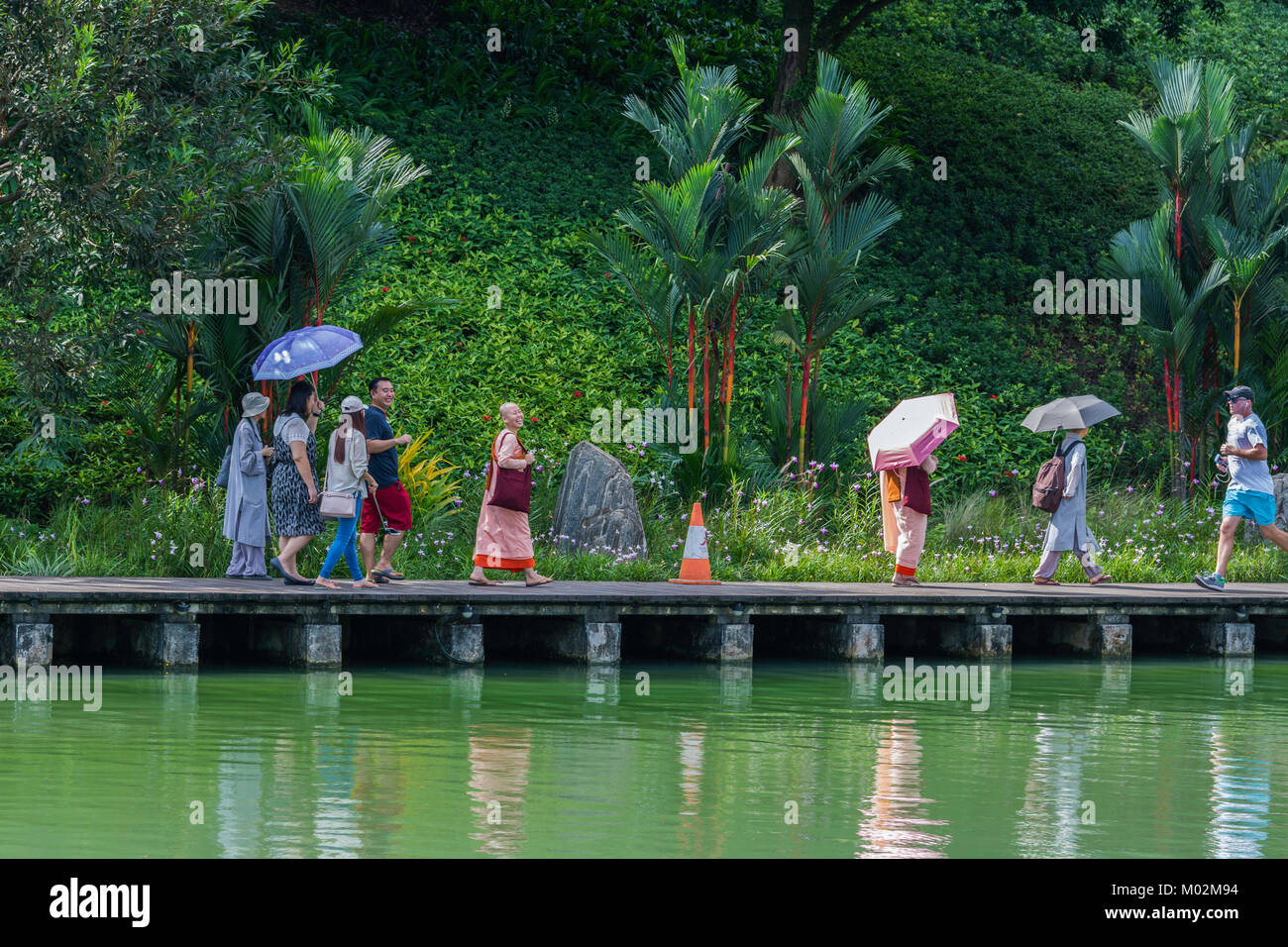 Gardens by the bay, Marina Bay, Singapore Stock Photo