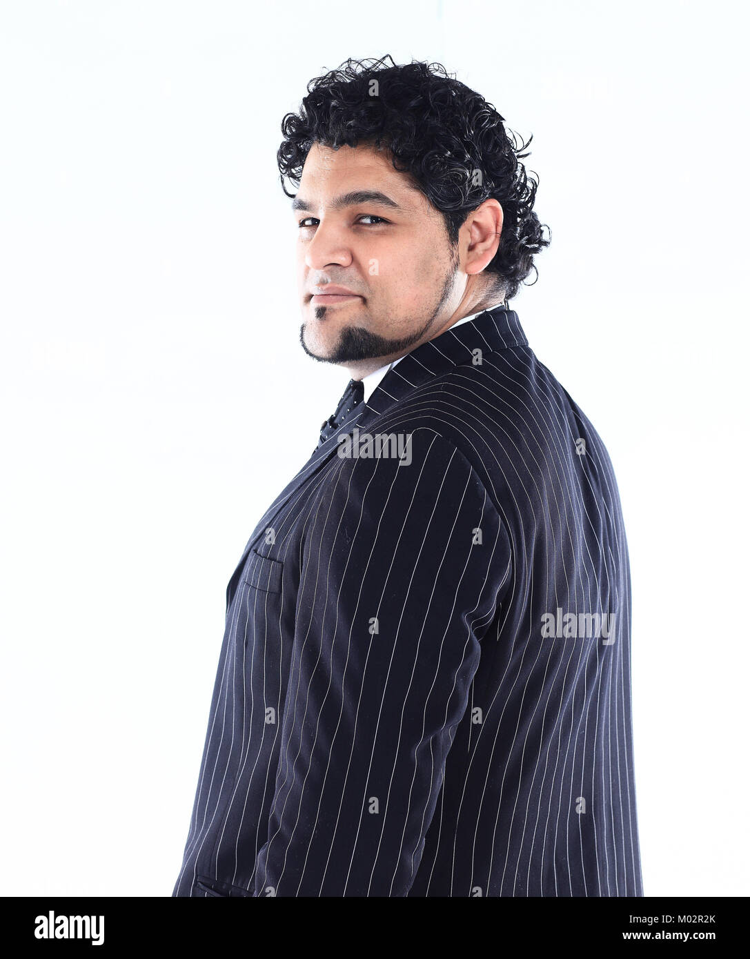 photo of successful businessman in business suit on white background ...