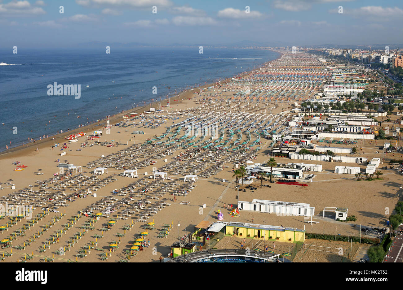 Rimini beach italy hi-res stock photography and images - Alamy