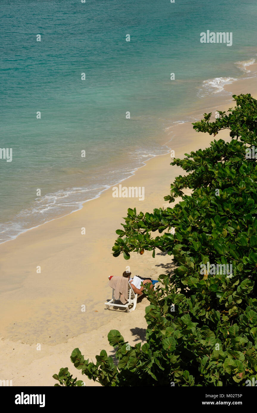 Grand Anse beach, Grenada, Grenadines, Caribbean Stock Photo Alamy