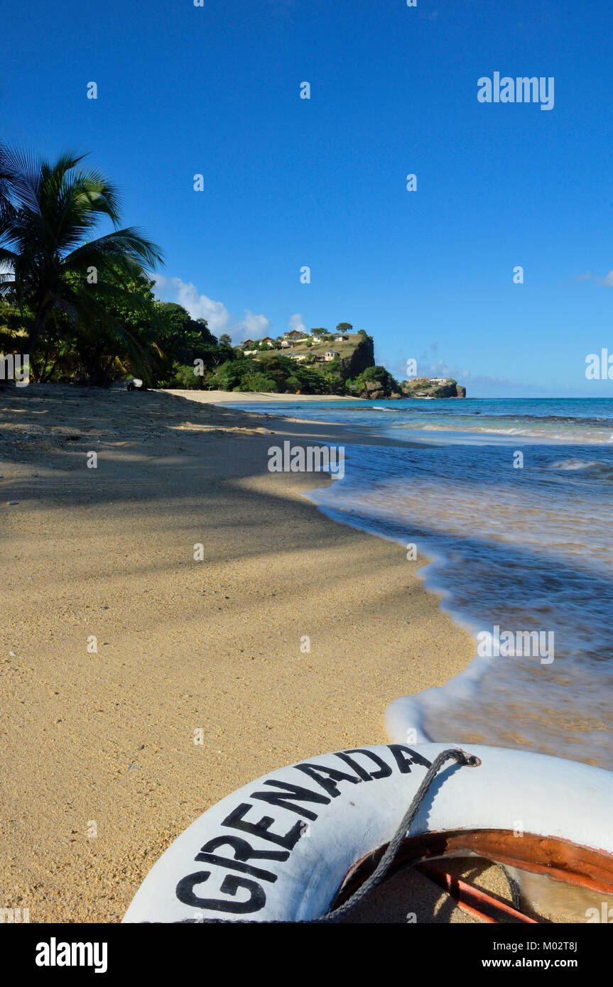 Magazine beach, Grenada, Grenadines, Carribean Stock Photo