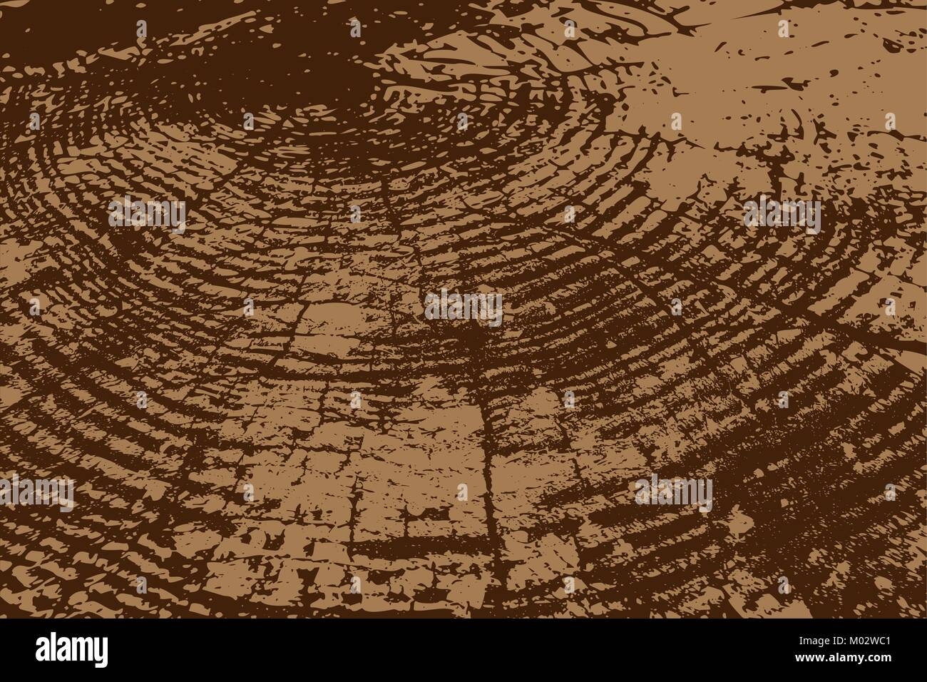 Realistic wood texture - vector pattern - brown, Wood cross section ...