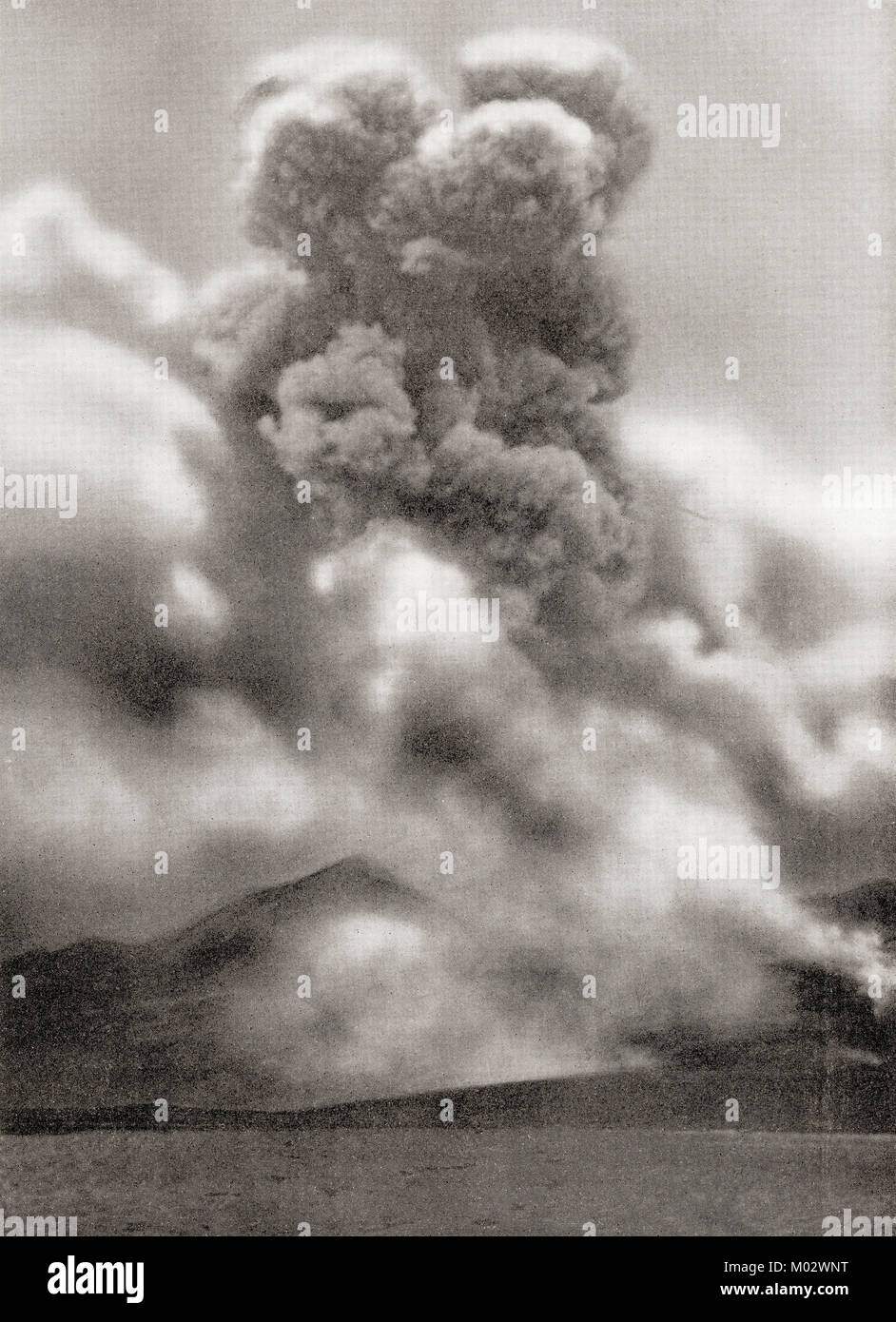The 1902 Eruption Of Mount Pelée Martinique This Resulted
