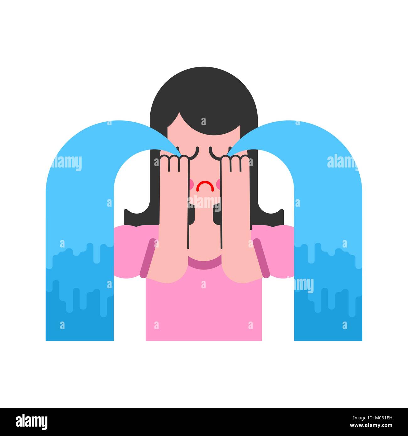 Sad Teardrop Clip Art
