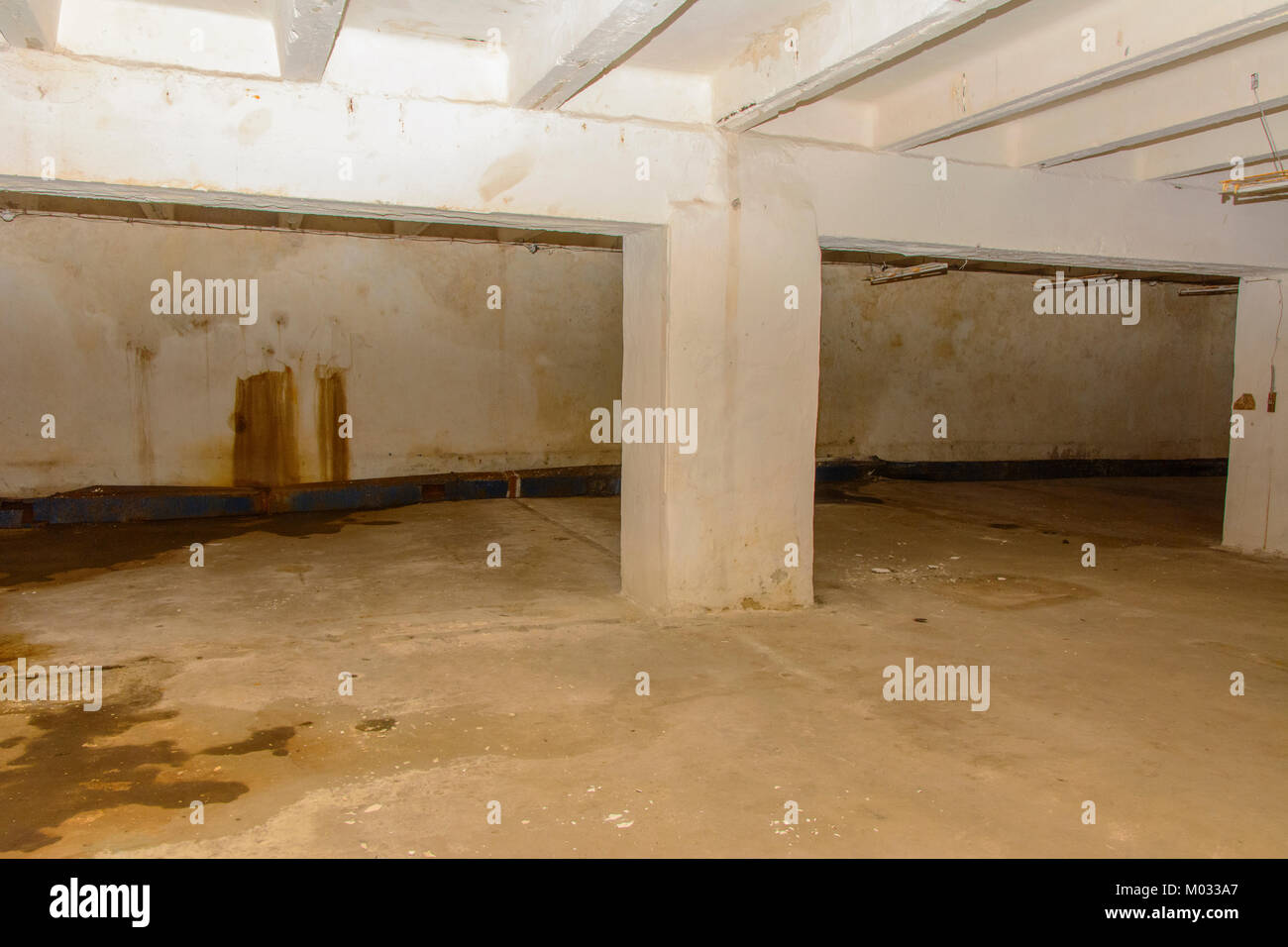 The abandoned and ruined storage room for vegetables. It was built in