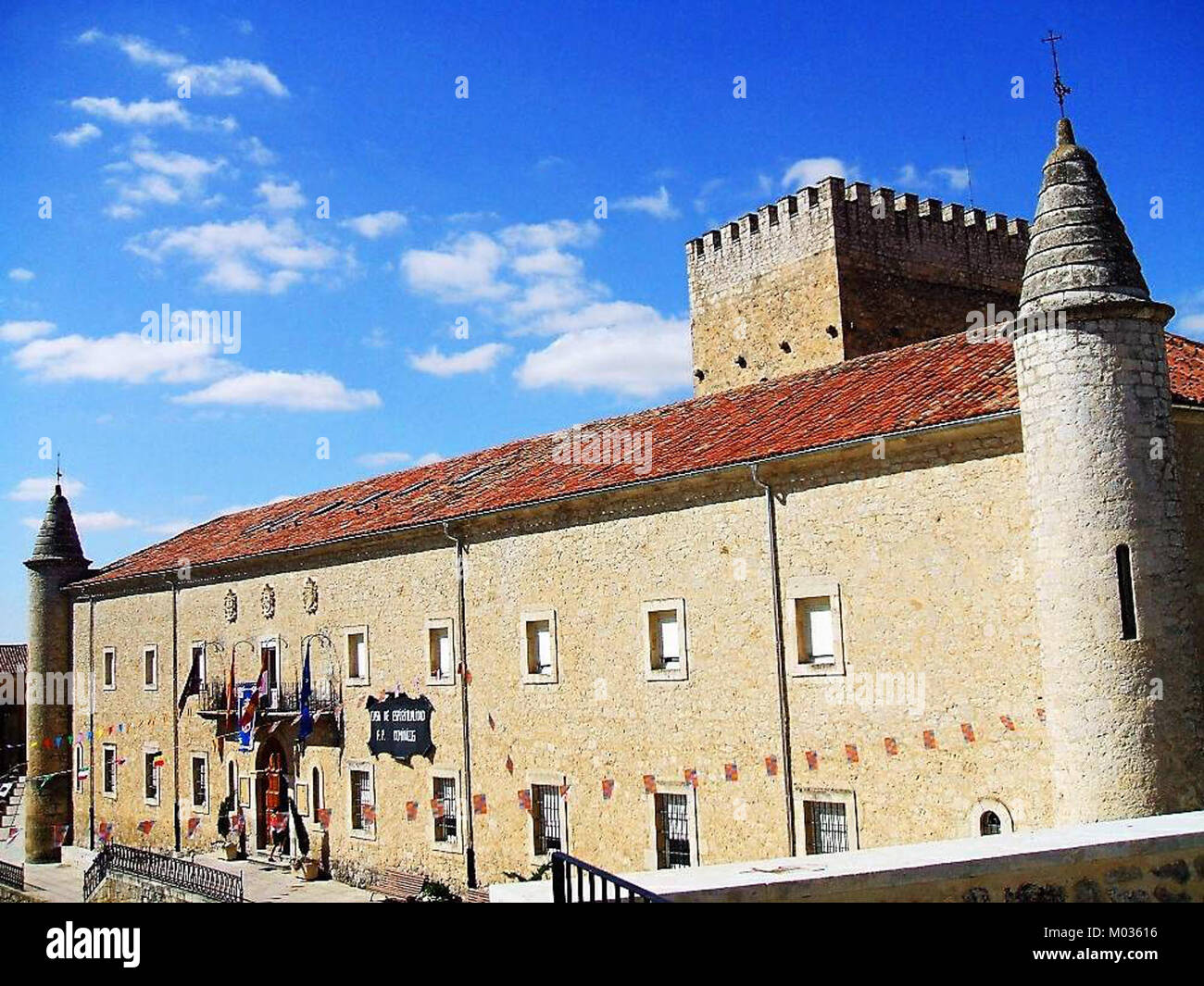 Caleruega Convento de los Dominicos 3 Stock Photo Alamy