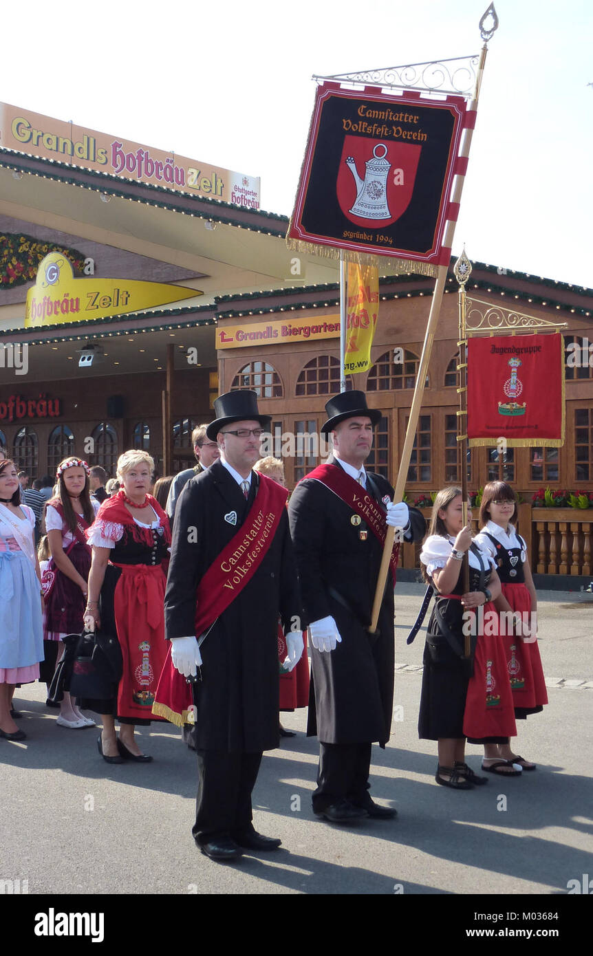 The Cannstatter Volksfest Is A Traditional German Festival Held 