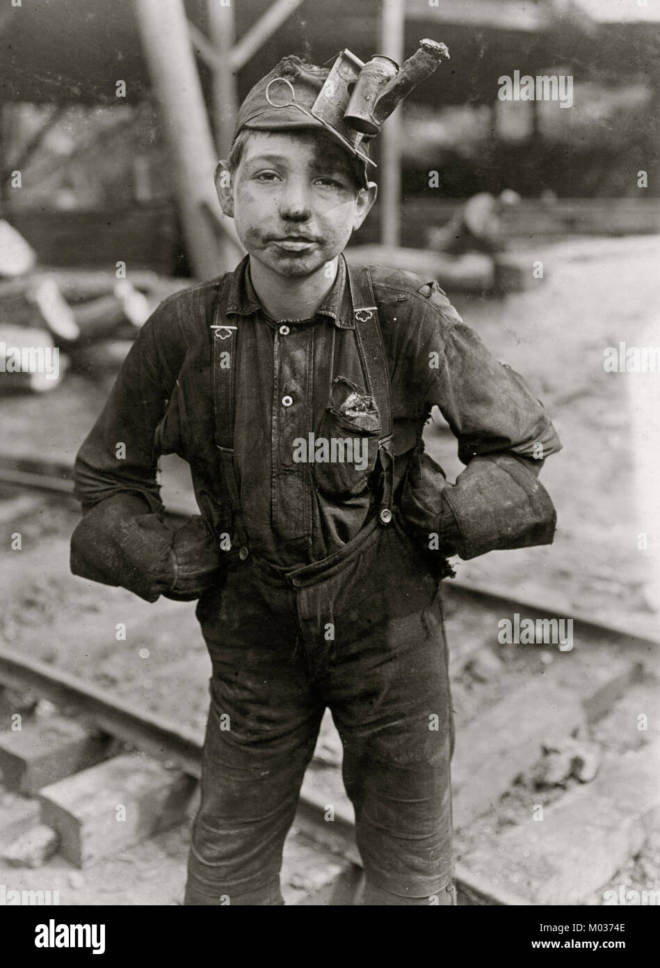 Tipple Boy, Turkey Knob Mine, Macdonald, W. Va Stock Photo Alamy