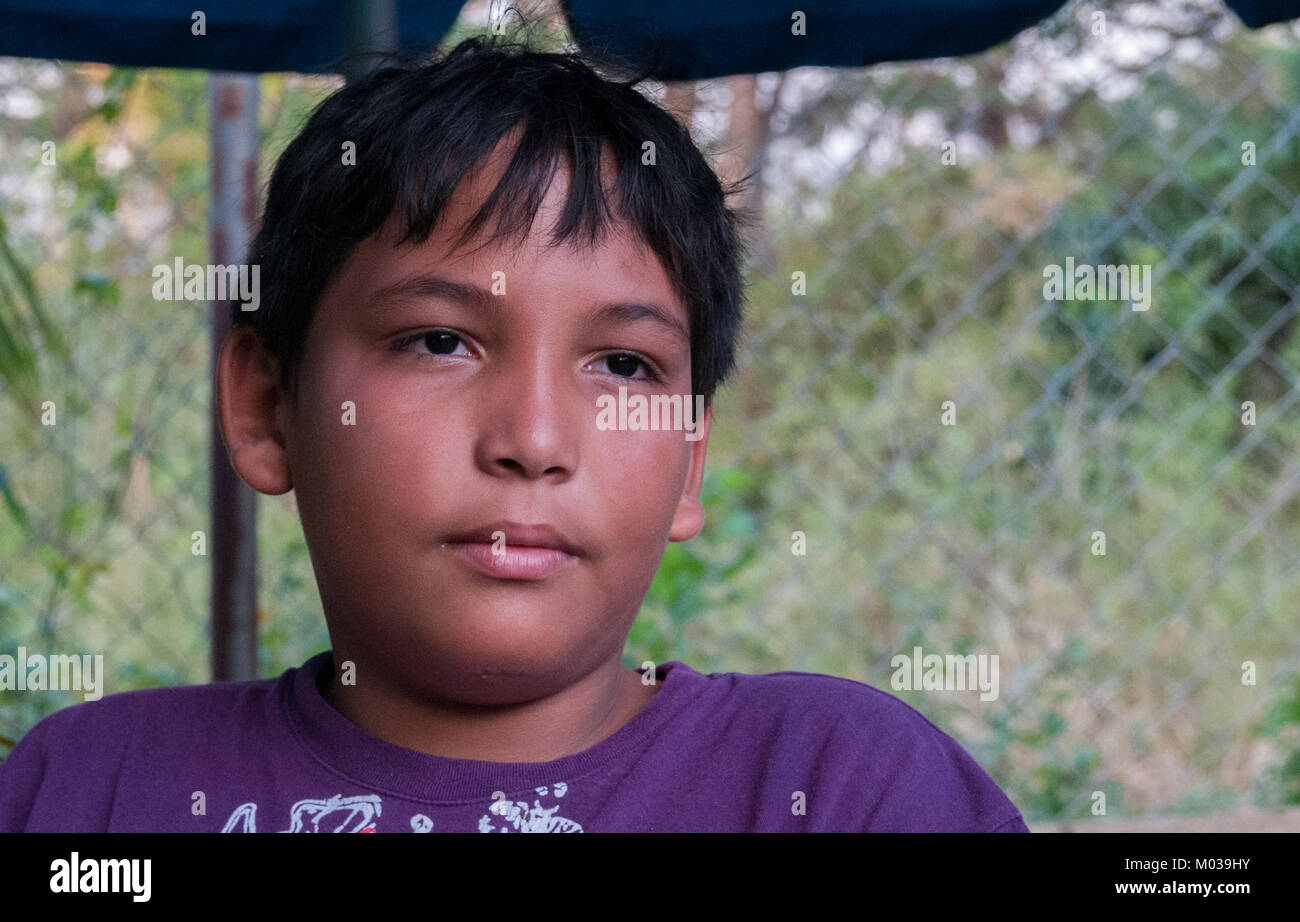 Boy of Isla Margarita Stock Photo Alamy