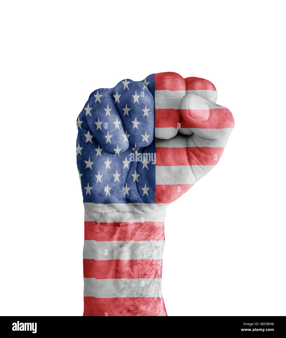 Flag of USA painted on human fist like victory symbol Stock Photo - Alamy, image size:1177x1390