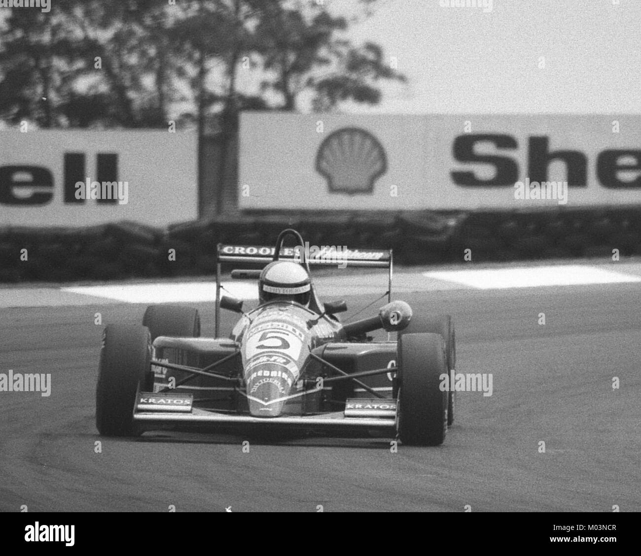 Brazilian race driver Gil de Ferran, British Formula 3, June 21st 1992