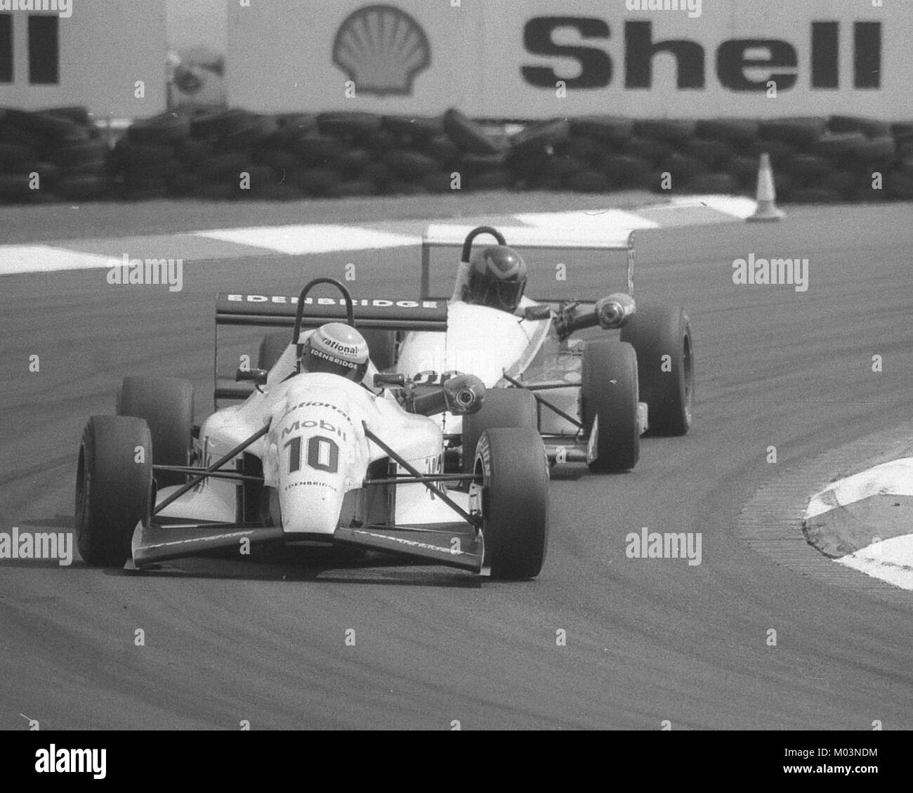 Warren Hughes, British Formula 3, June 21st 1992, Donington Park Stock Photo