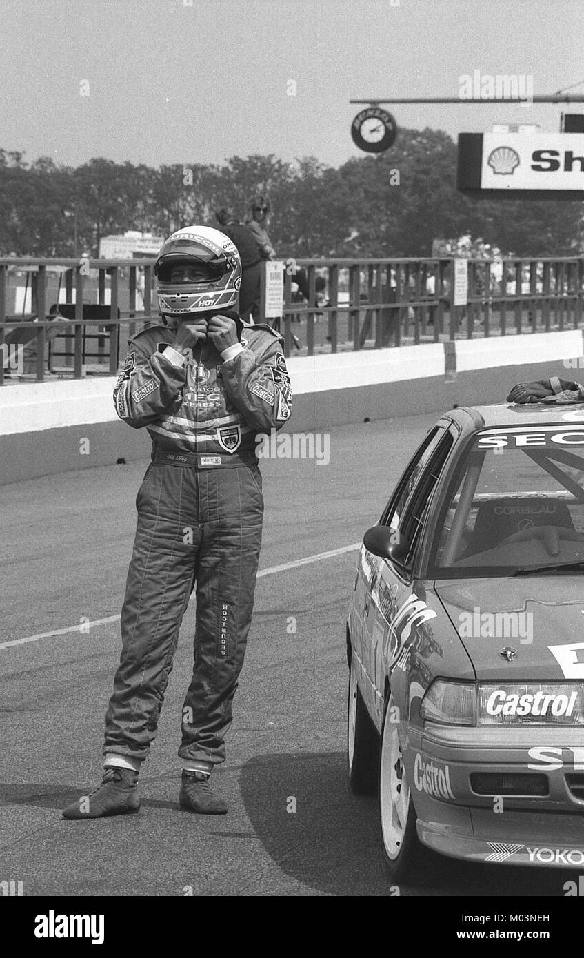British race car driver Will Hoy in 1992 Stock Photo Alamy