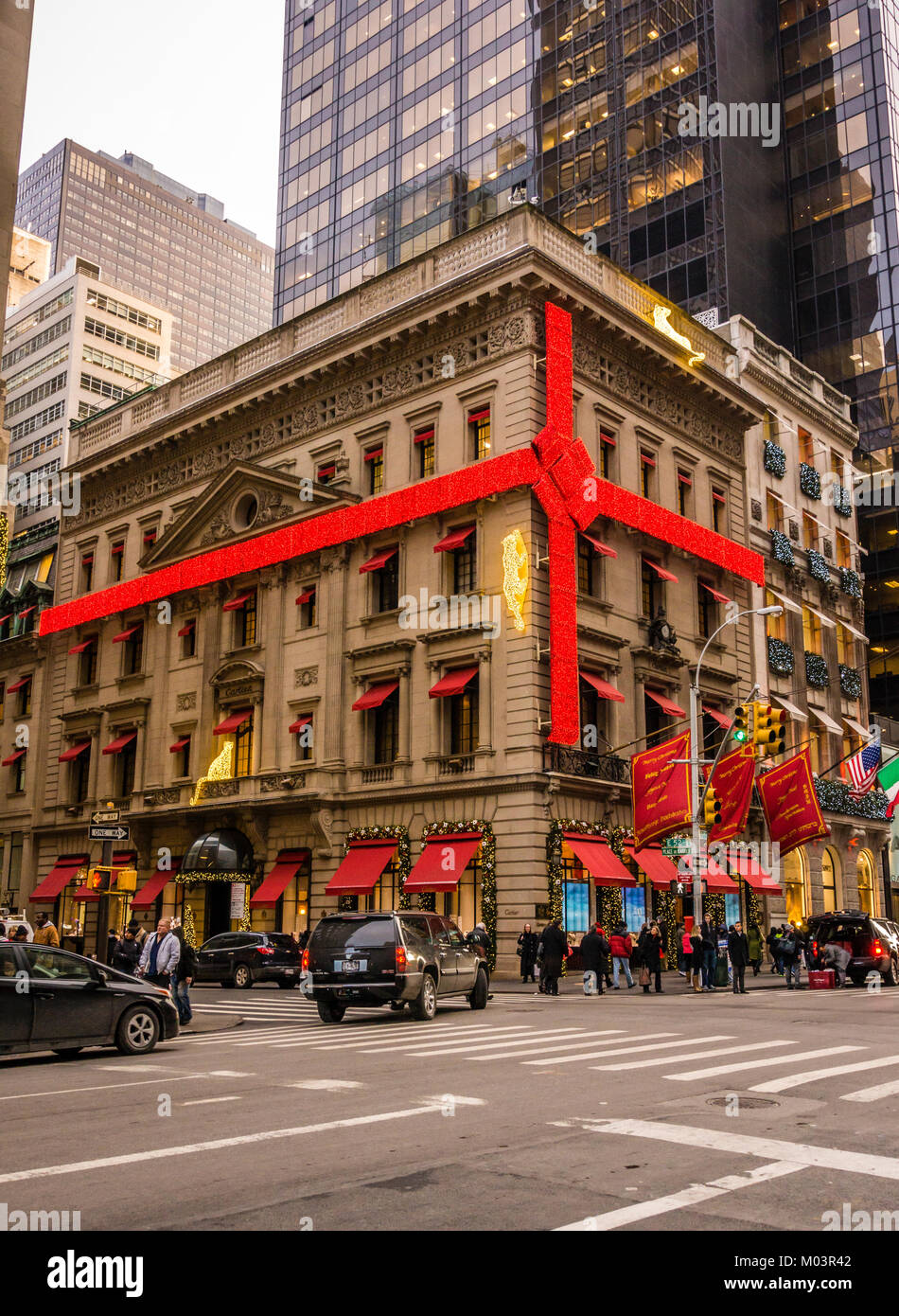 Cartier Fifth Avenue Manhattan New York, New York, USA Stock Photo
