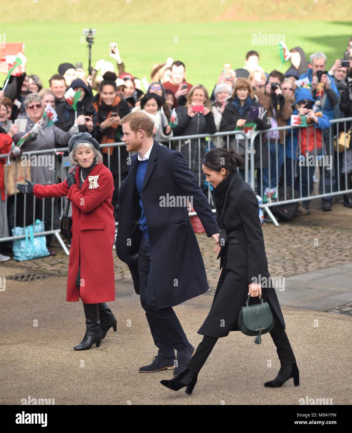 Cardiff, Wales, UK. 18th Jan, 2018. This way please LordLieutenant of