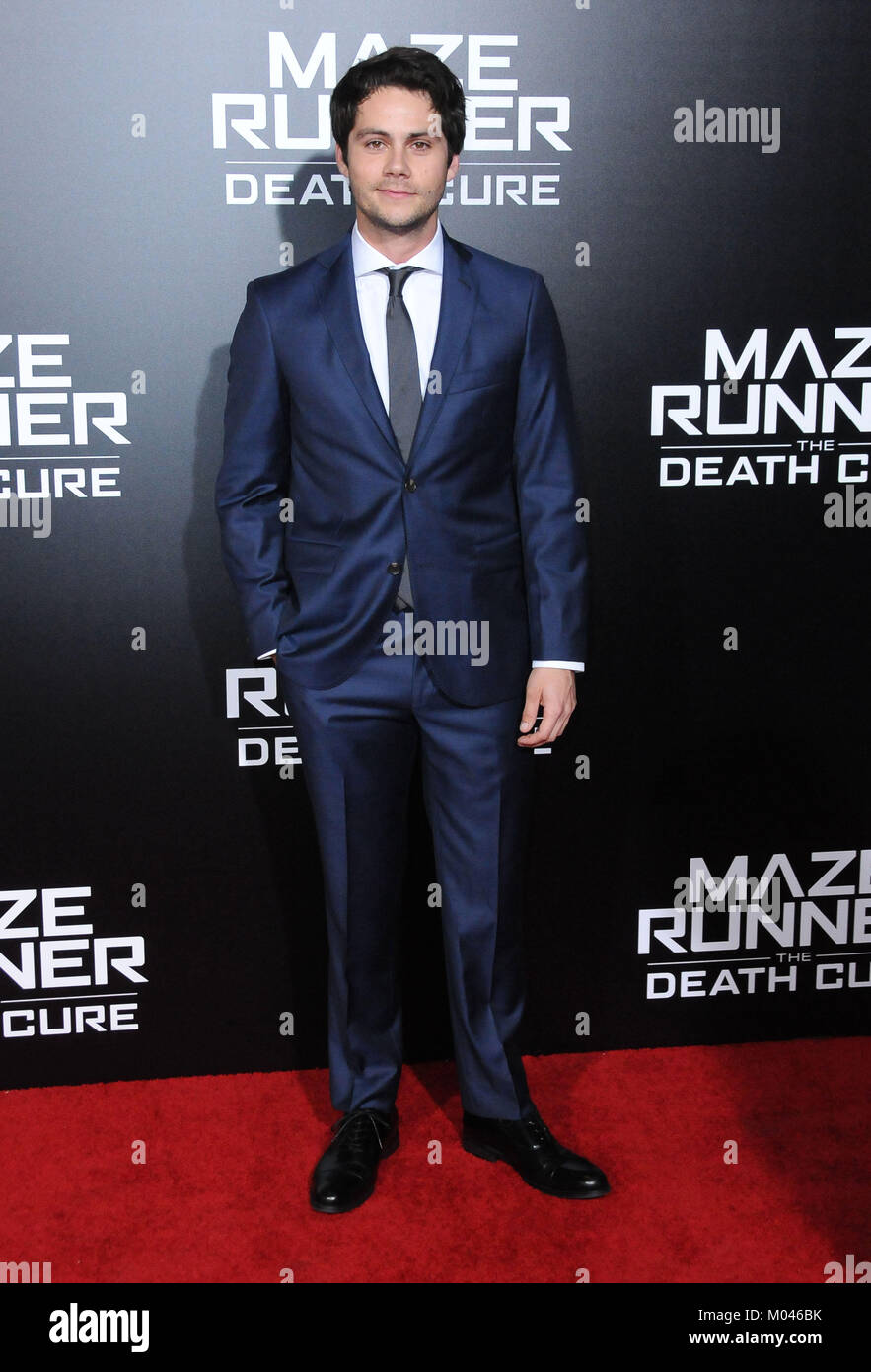 Dylan Raine Los Angeles, California, USA. 18th January, 2018. Actor Dylan O'Brien ...
