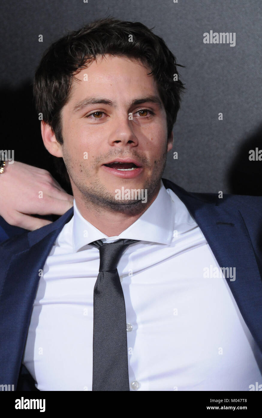 Dylan Raine Los Angeles, California, USA. 18th Jan, 2018. Actor Dylan O'Brien ...