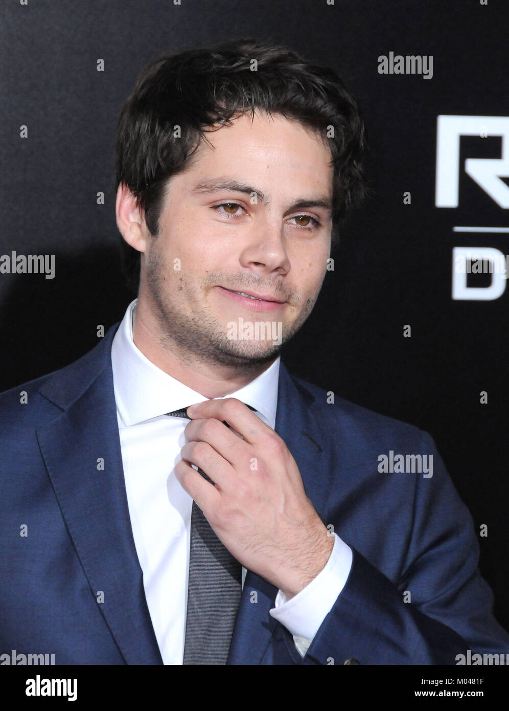 Dylan Raine Los Angeles, California, USA. 18th Jan, 2018. Actor Dylan O'Brien ...