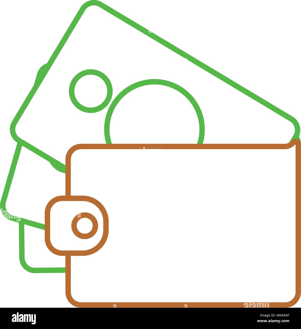 wallet vector illustration Stock Vector Image & Art - Alamy