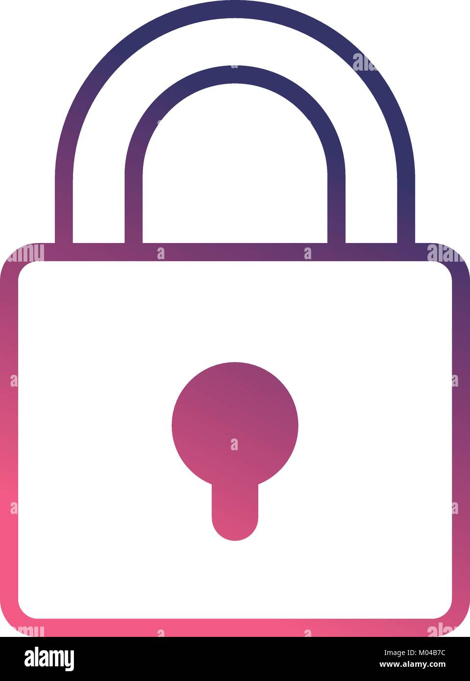 padlock vector illustration Stock Vector Image & Art - Alamy