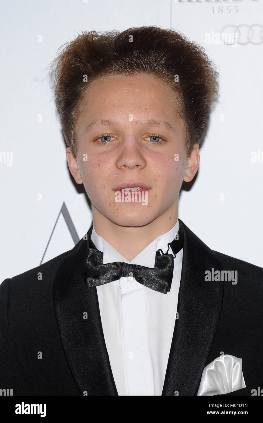 English actor Daniel Huttlestone attends The London Critics' Circle