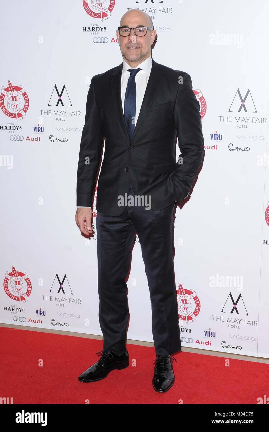 American actor Stanley Tucci attends The London Critics' Circle Film