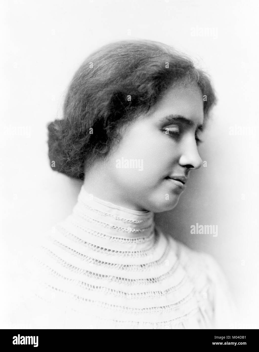 Helen Keller (1880-1968) c.1904 Stock Photo